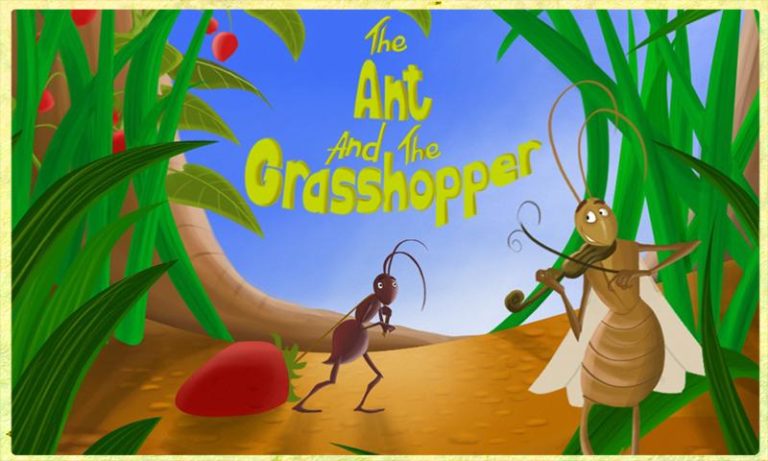 مورچه و ملخ | The ant and the grasshoppers